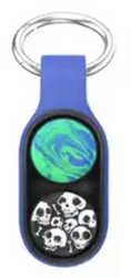 Load image into Gallery viewer, New PopPuck - AntiStress Fidget Magnet Trick Key Chain
