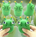 Load image into Gallery viewer, Squeeze Ball Eye Popping Out Stress Relief Toy Decompression Toys - Panda, Bear, Carrot, Caterpillar
