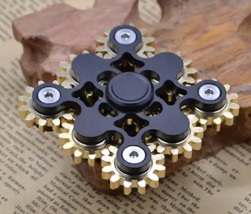 Crazy Toothed Linkage Hand Spinner Gyro