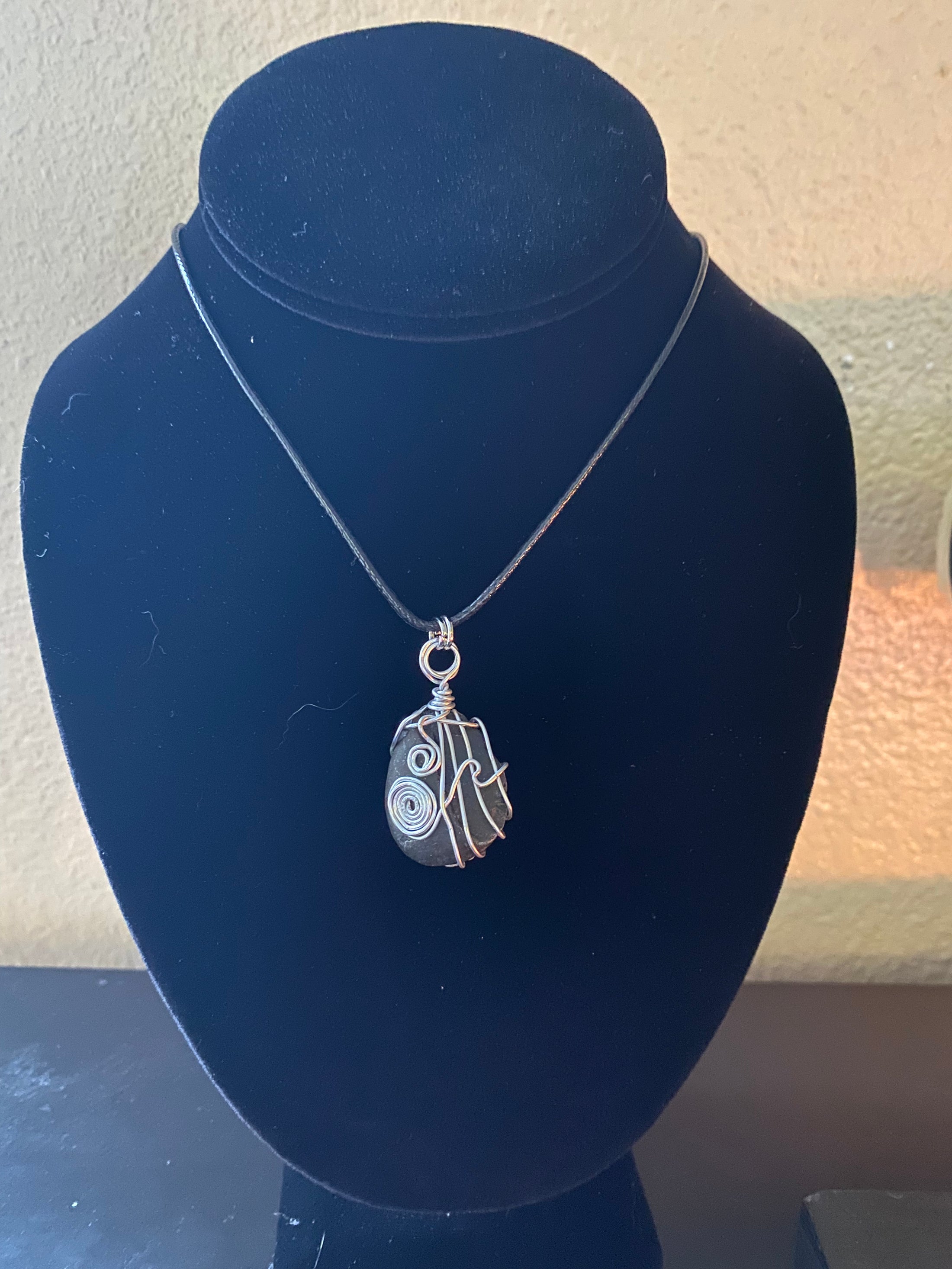 Wish Wrapped Rock Necklaces